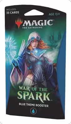 War of the Spark - Theme Booster Pack [Blue], War of the Spark — Magic sealed product price