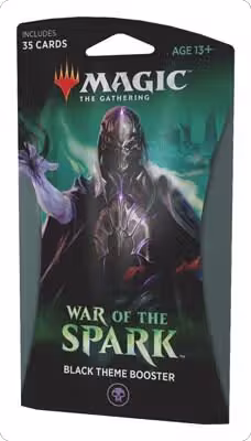 War of the Spark - Theme Booster Pack [Black], War of the Spark — Magic sealed product price