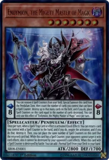Endymion, the Mighty Master of Magic (SR08-EN001) — card price