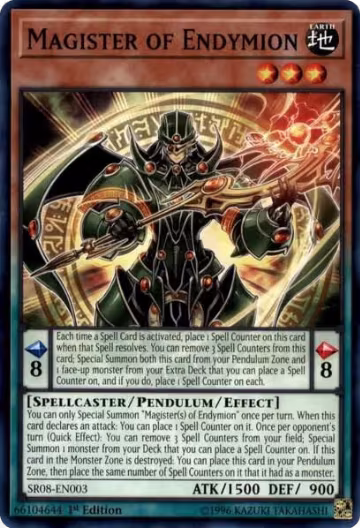 Magister of Endymion (SR08-EN003) — card price