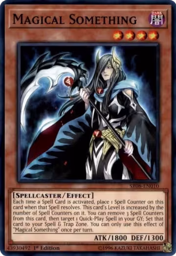 Magical Something (SR08-EN010), Structure Deck: Order of the Spellcasters — Yu-Gi-Oh! card price