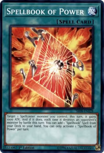Spellbook of Power (SR08-EN028), Structure Deck: Order of the Spellcasters — Yu-Gi-Oh! card price