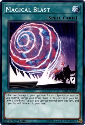 Magical Blast (SR08-EN030), Structure Deck: Order of the Spellcasters — Yu-Gi-Oh! card price