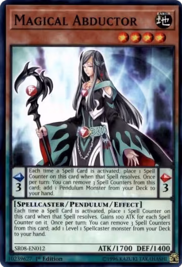 Magical Abductor (SR08-EN012), Structure Deck: Order of the Spellcasters — Yu-Gi-Oh! card price
