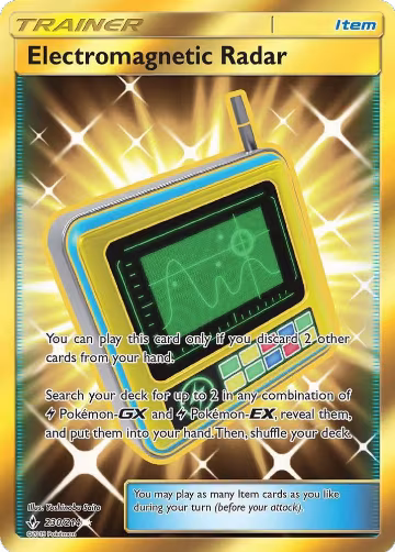 Electromagnetic Radar (Secret) (230/214), SM - Unbroken Bonds — Pokémon card price