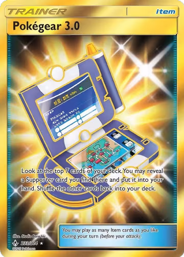 Pokegear 3.0 (Secret) (233/214), SM - Unbroken Bonds — Pokémon card price
