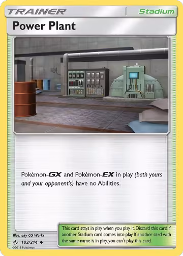 Power Plant (183/214), SM - Unbroken Bonds — Pokémon card price