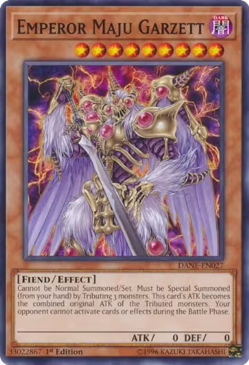Emperor Maju Garzett (DANE-EN027), Dark Neostorm — Yu-Gi-Oh! card price