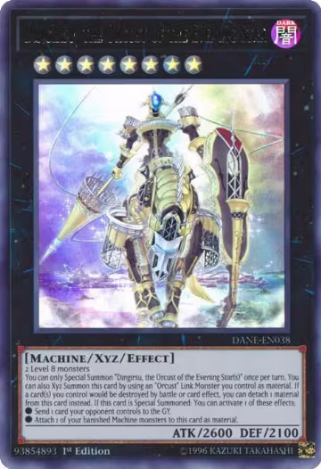 Dingirsu, the Orcust of the Evening Star (DANE-EN038), Dark Neostorm — Yu-Gi-Oh! card price