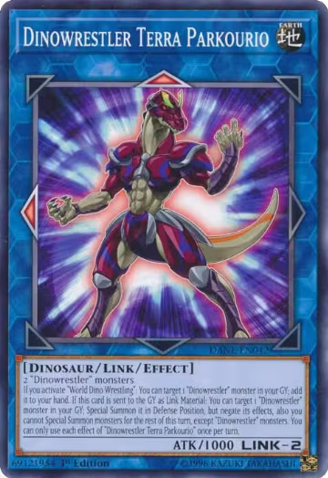 Dinowrestler Terra Parkourio (DANE-EN042), Dark Neostorm — Yu-Gi-Oh! card price