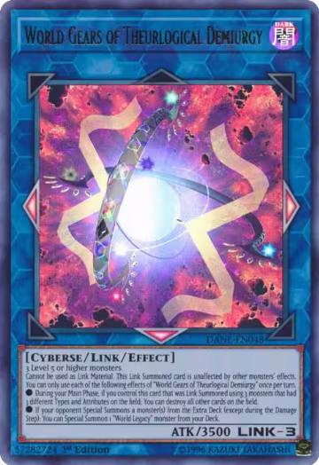World Gears of Theurlogical Demiurgy (DANE-EN048), Dark Neostorm — Yu-Gi-Oh! card price