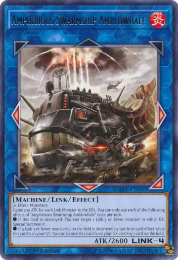 Amphibious Swarmship Amblowhale (DANE-EN050), Dark Neostorm — Yu-Gi-Oh! card price