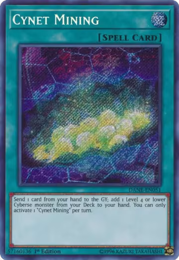 Cynet Mining (DANE-EN051), Dark Neostorm — Yu-Gi-Oh! card price