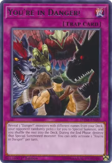 You're in Danger! (DANE-EN085), Dark Neostorm — Yu-Gi-Oh! card price