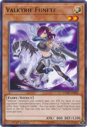 Valkyrie Funfte (DANE-EN086), Dark Neostorm — Yu-Gi-Oh! card price