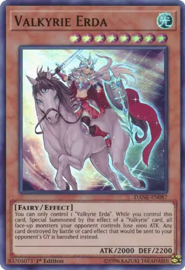 Valkyrie Erda (DANE-EN087), Dark Neostorm — Yu-Gi-Oh! card price