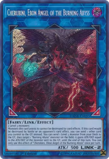 Cherubini, Ebon Angel of the Burning Abyss (DANE-EN095) — card price