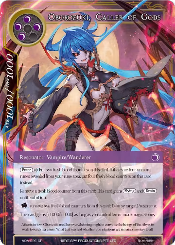 Oborozuki, Caller of Gods (AOA-096), Awakening of the Ancients — Force of Will card price