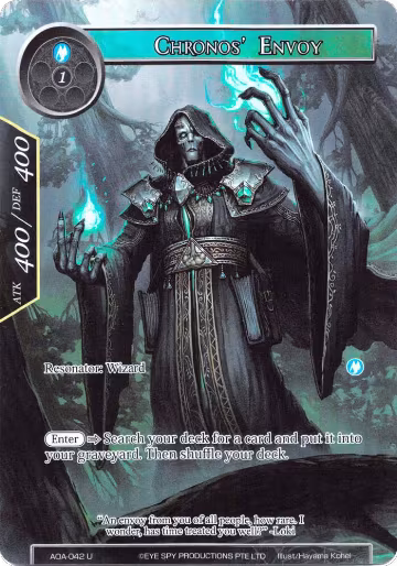 Chronos' Envoy (Full Art) (AOA-042), Awakening of the Ancients — Force of Will card price