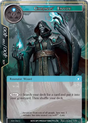 Chronos' Envoy (AOA-042), Awakening of the Ancients — Force of Will card price