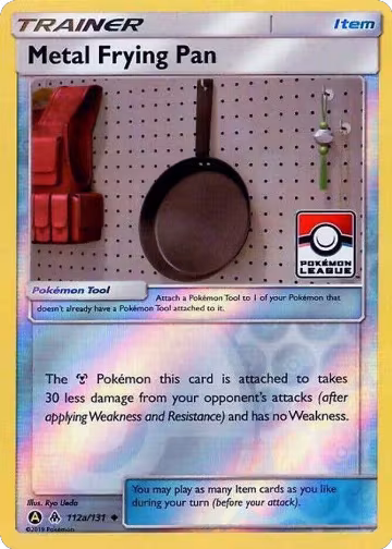 Metal Frying Pan - 112a/131 (Pokemon League) (112a/131), League & Championship Cards — Pokémon card price