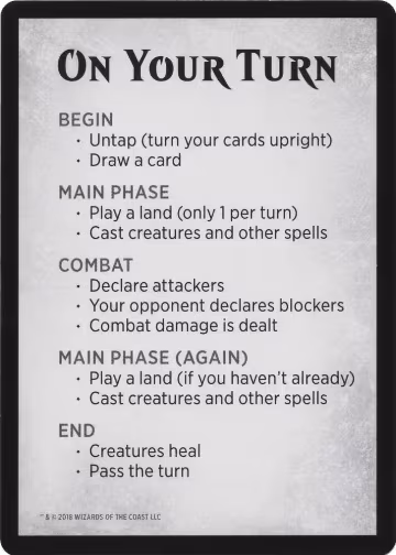 Rules Card (WAR Bundle), Unique and Miscellaneous Promos — Magic card price