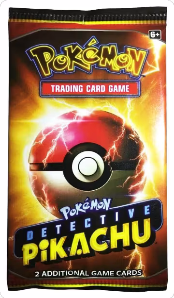 Detective Pikachu Special Promo Booster Pack, Detective Pikachu — Pokémon sealed product price