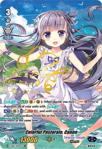 Colorful Pastorale, Canon (SSP) (Gold Signature) (V-EB05/SSP02EN), V-EB05: Primary Melody — Vanguard card price
