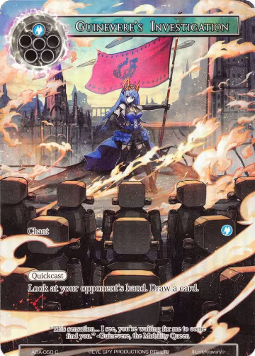 Guinevere's Investigation (Full Art) (AOA-050), Awakening of the Ancients — Force of Will card price
