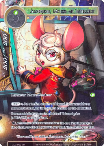 Algernon, Mouse of Intellect (Full Art) (AOA-062), Awakening of the Ancients — Force of Will card price