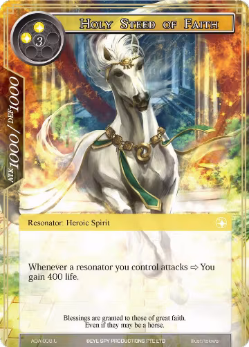 Holy Steed of Faith (AOA-008), Awakening of the Ancients — Force of Will card price