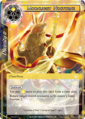 Moonlight Nocturne (AOA-011), Awakening of the Ancients — Force of Will card price