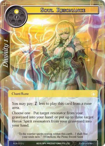 Soul Resonance (AOA-016), Awakening of the Ancients — Force of Will card price