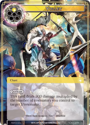 Volley (AOA-019), Awakening of the Ancients — Force of Will card price