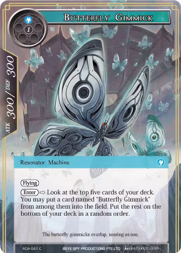 Butterfly Gimmick (AOA-041), Awakening of the Ancients — Force of Will card price