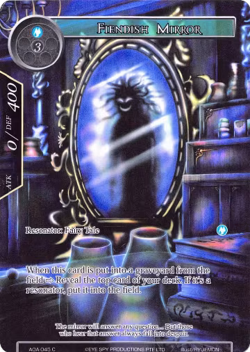 Fiendish Mirror (Full Art) (AOA-045), Awakening of the Ancients — Force of Will card price