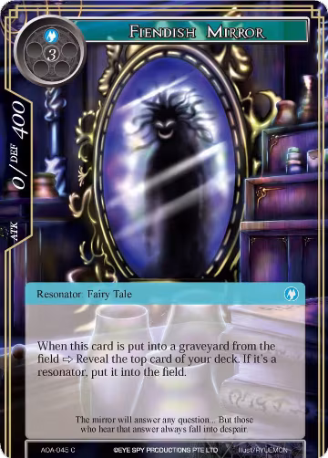 Fiendish Mirror (AOA-045), Awakening of the Ancients — Force of Will card price