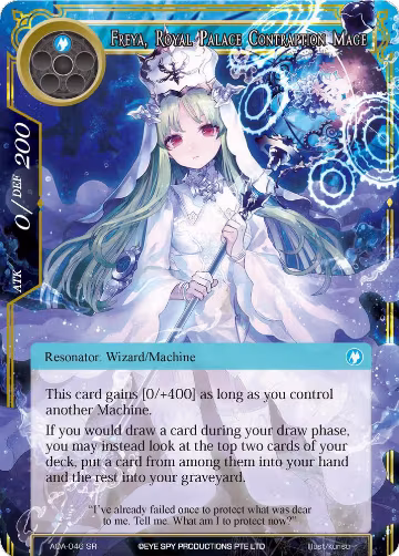Freya, Royal Palace Contraption Mage (AOA-046), Awakening of the Ancients — Force of Will card price