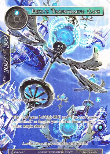 Freya's Transforming Cane (Full Art) (AOA-047), Awakening of the Ancients — Force of Will card price