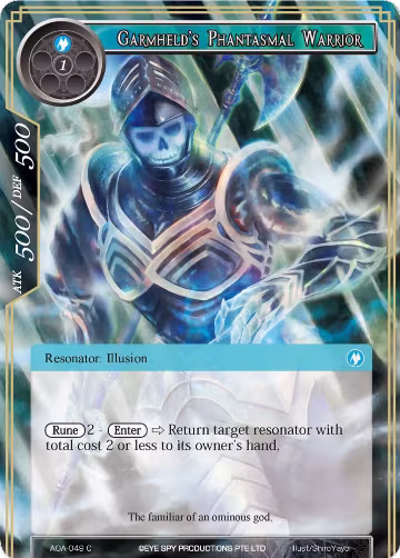 Garmheld's Phantasmal Warrior (AOA-049), Awakening of the Ancients — Force of Will card price
