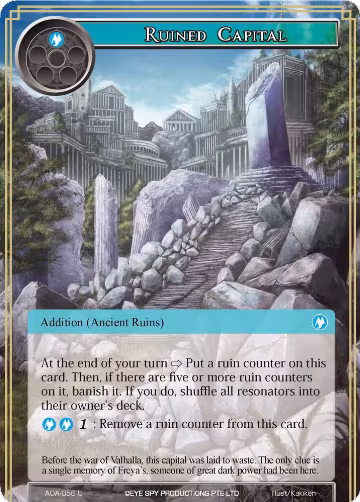 Ruined Capital (AOA-056), Awakening of the Ancients — Force of Will card price
