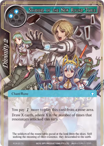 Soldiers of the New Round Table (AOA-057), Awakening of the Ancients — Force of Will card price