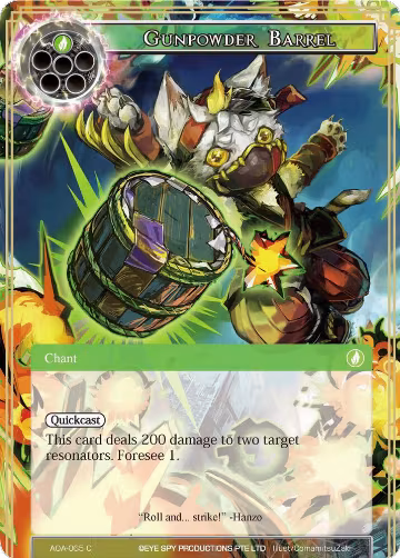 Gunpowder Barrel (AOA-065), Awakening of the Ancients — Force of Will card price