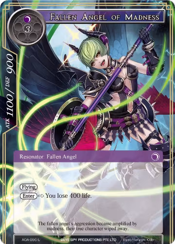 Fallen Angel of Madness (AOA-086), Awakening of the Ancients — Force of Will card price