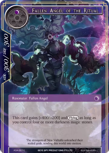 Fallen Angel of the Ritual (AOA-087), Awakening of the Ancients — Force of Will card price