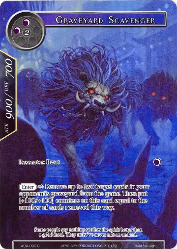 Graveyard Scavenger (Full Art) (AOA-090), Awakening of the Ancients — Force of Will card price