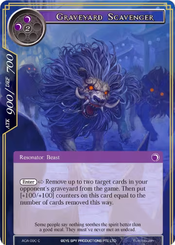 Graveyard Scavenger (AOA-090), Awakening of the Ancients — Force of Will card price
