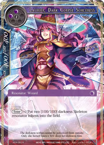 Laurier, Dark Corpse Sorceress (AOA-093), Awakening of the Ancients — Force of Will card price