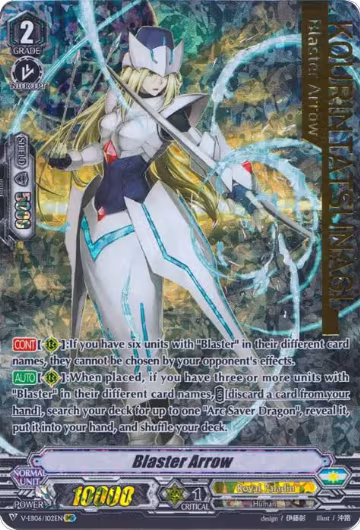 Blaster Arrow (IMR) (V-EB06/I02EN), V-EB06: Light of Salvation, Logic of Destruction — Vanguard card price