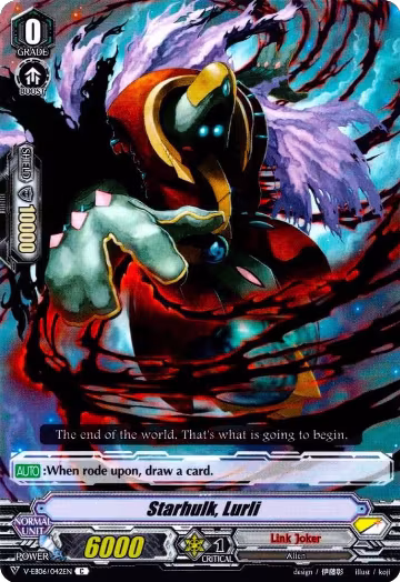 Starhulk, Lurli (V-EB06/042EN), V-EB06: Light of Salvation, Logic of Destruction — Vanguard card price